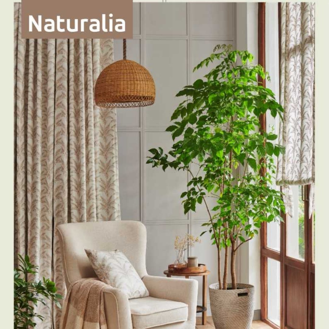 Naturalia Embroidery Fabric - Luxurious Upholstery Material