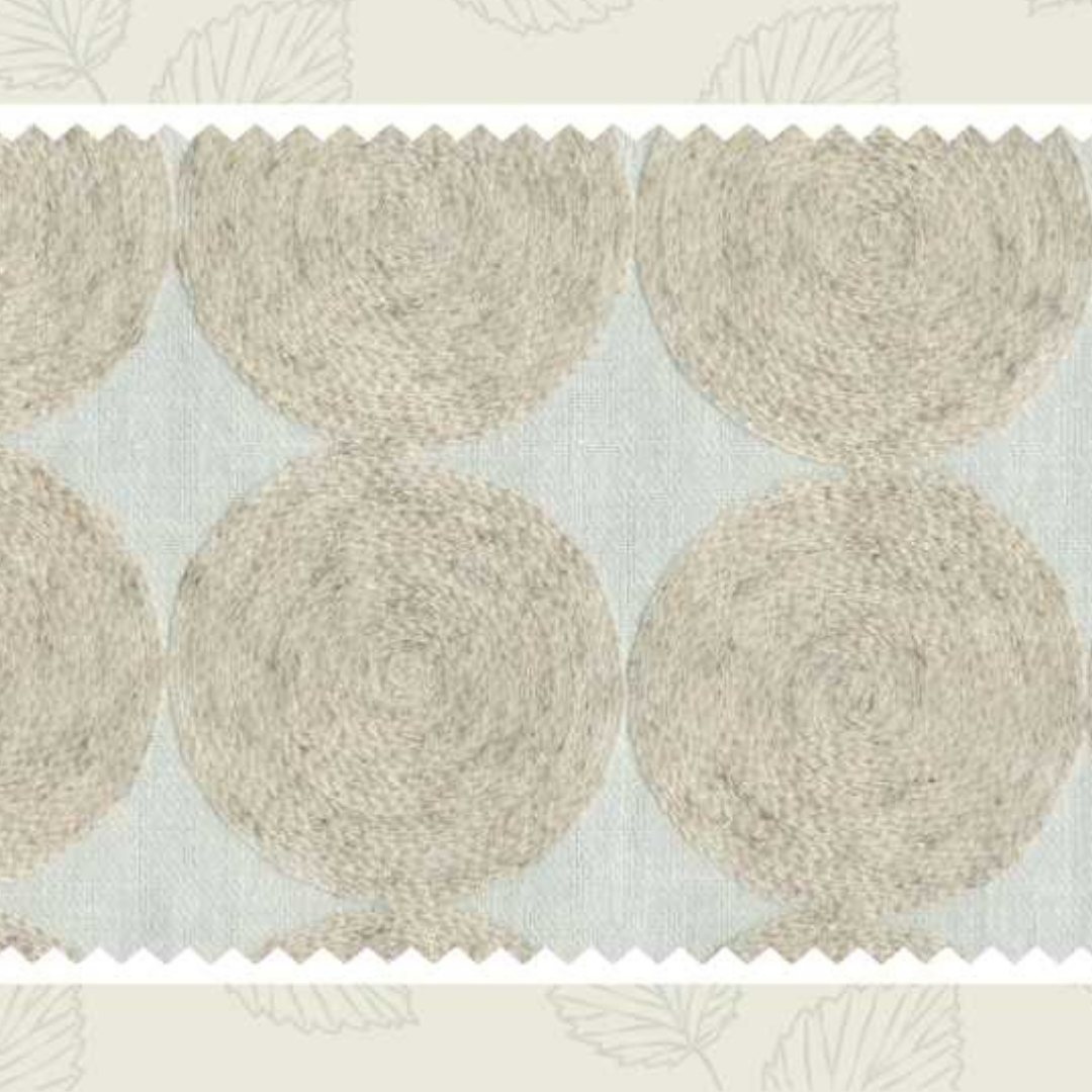 HEATHER | NATUR14 Naturalia Embroidery Fabric for Elegant Upholstery