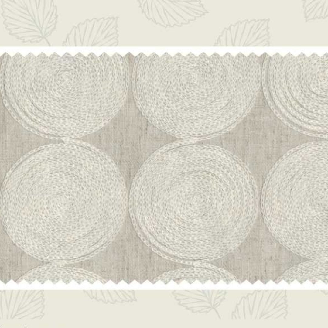 HEATHER | NATUR13 Naturalia Embroidery Fabric - Stylish Upholstery