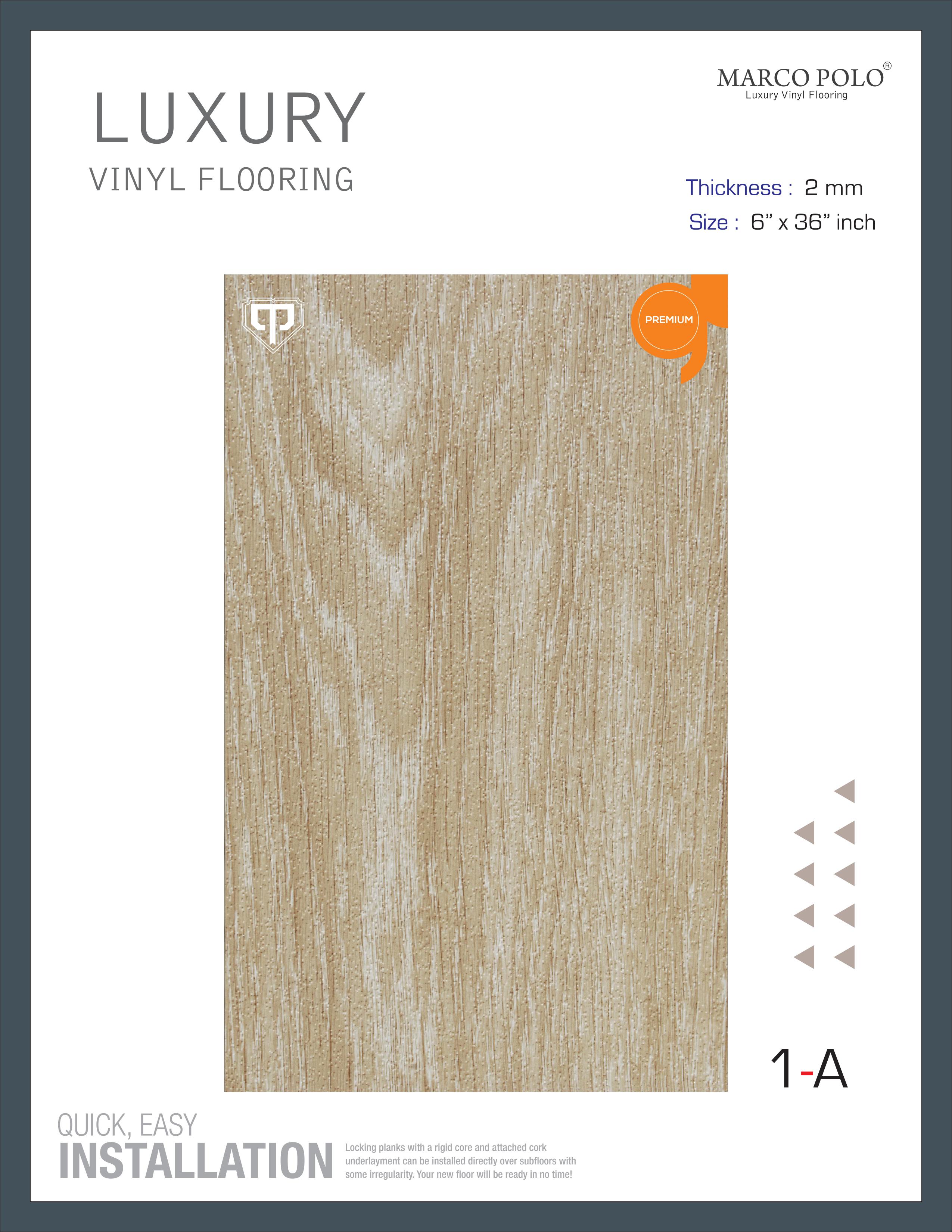 Marcopolo PVC Plank Flooring - Durable, Stylish Flooring Solutions