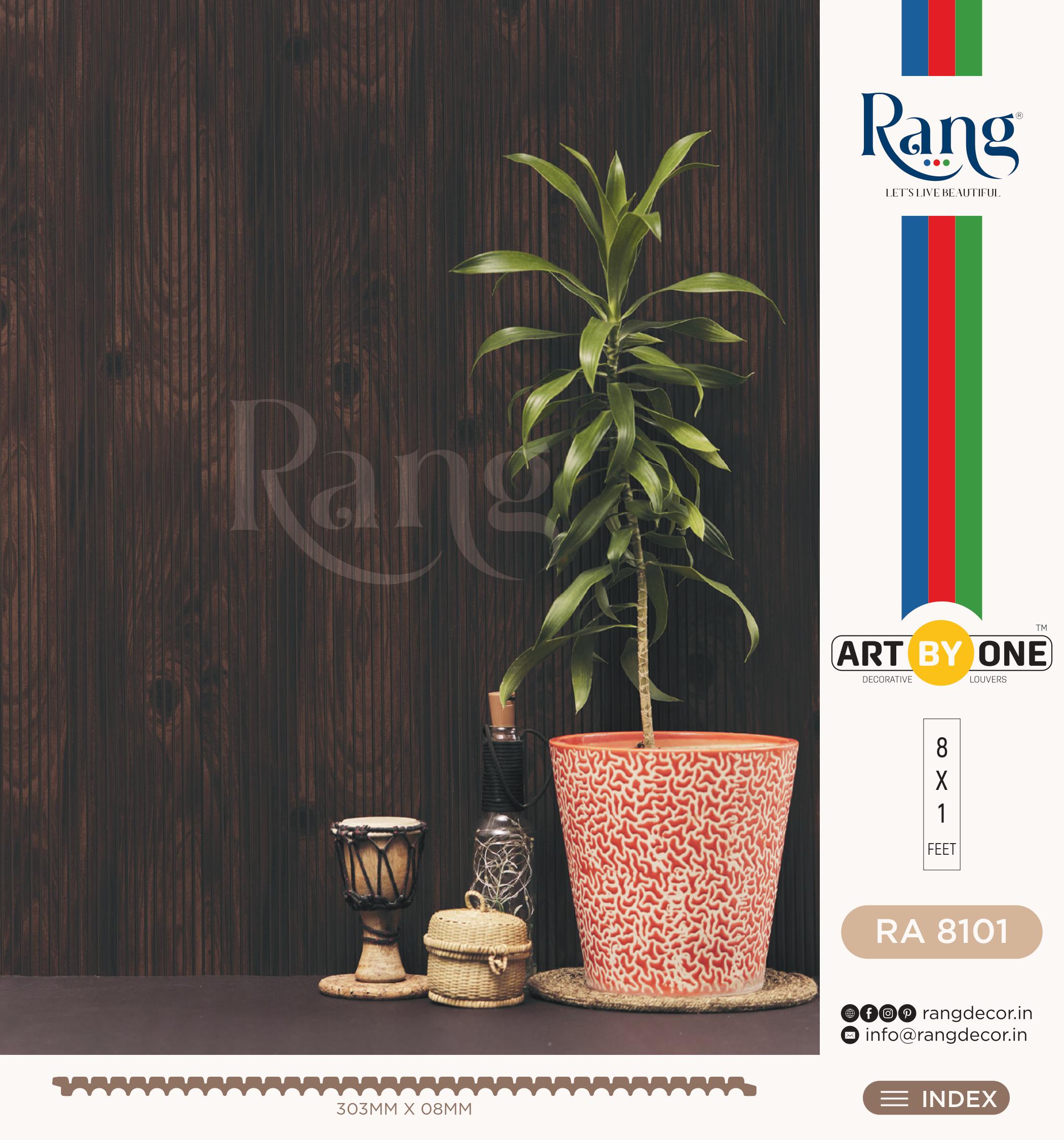 RA 8101 Charcoal Wall Panelling - Modern & Stylish Design