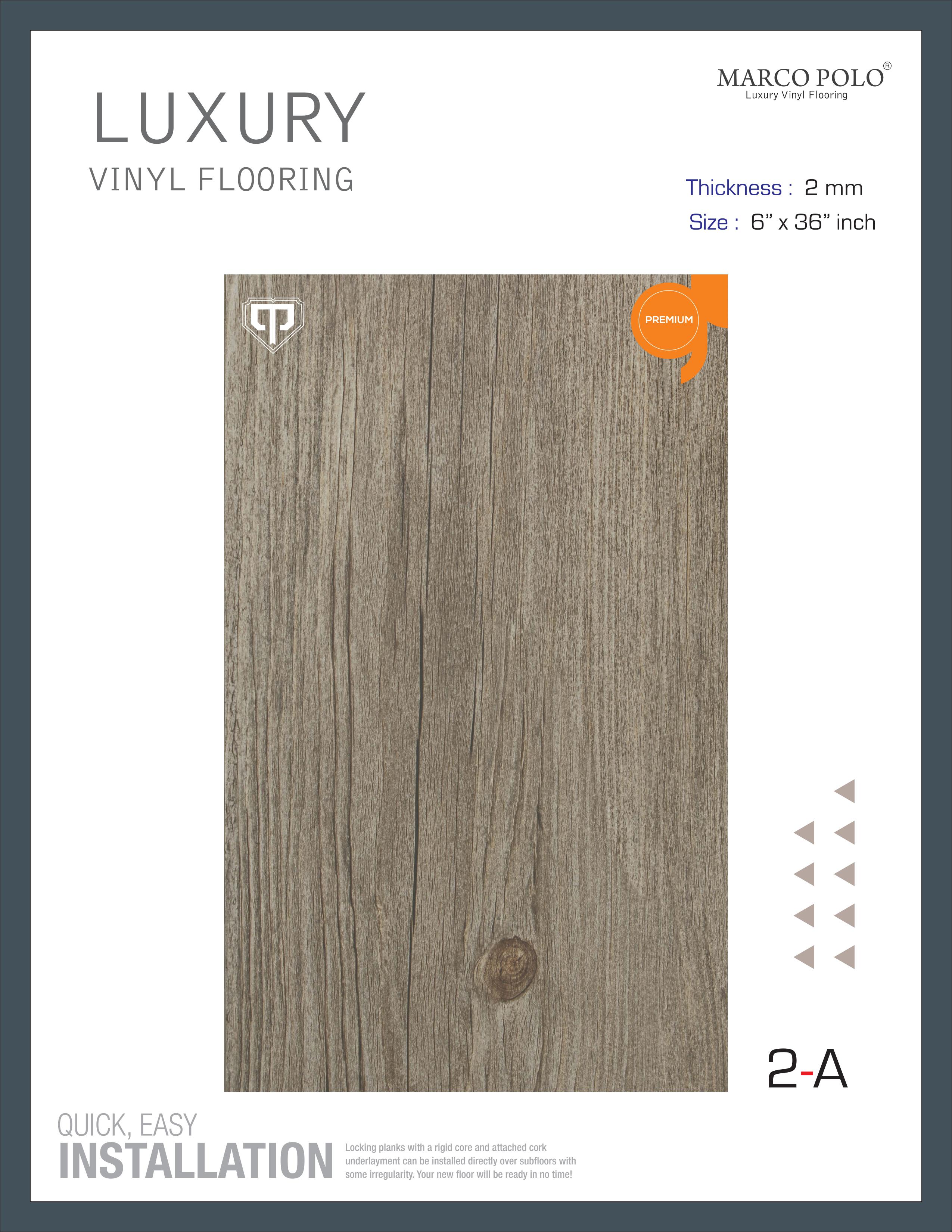 Marcopolo PVC Plank Flooring - Durable and Stylish Flooring Solution