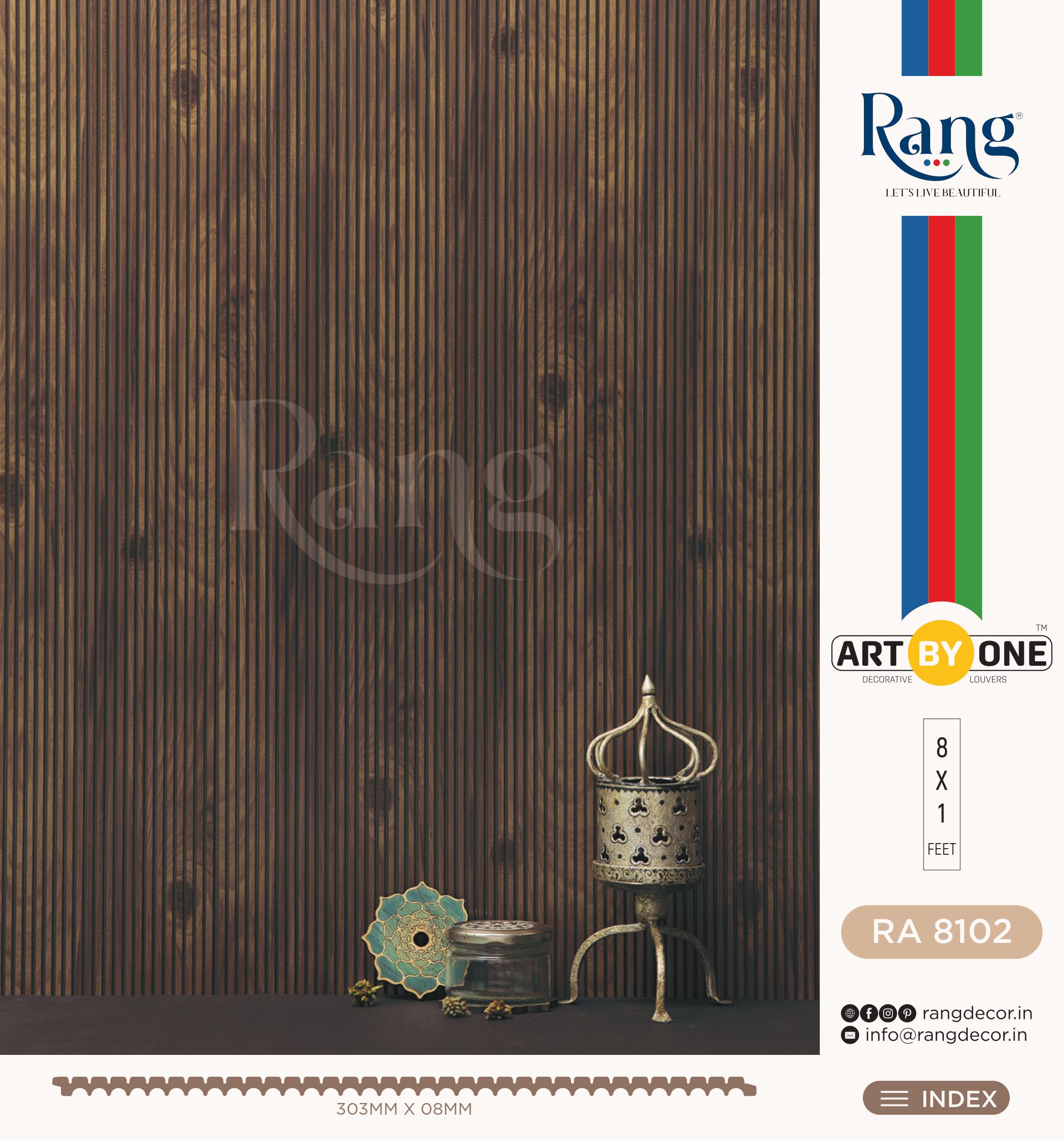 RA 8102 Charcoal Wall Panelling | Stylish Home Décor