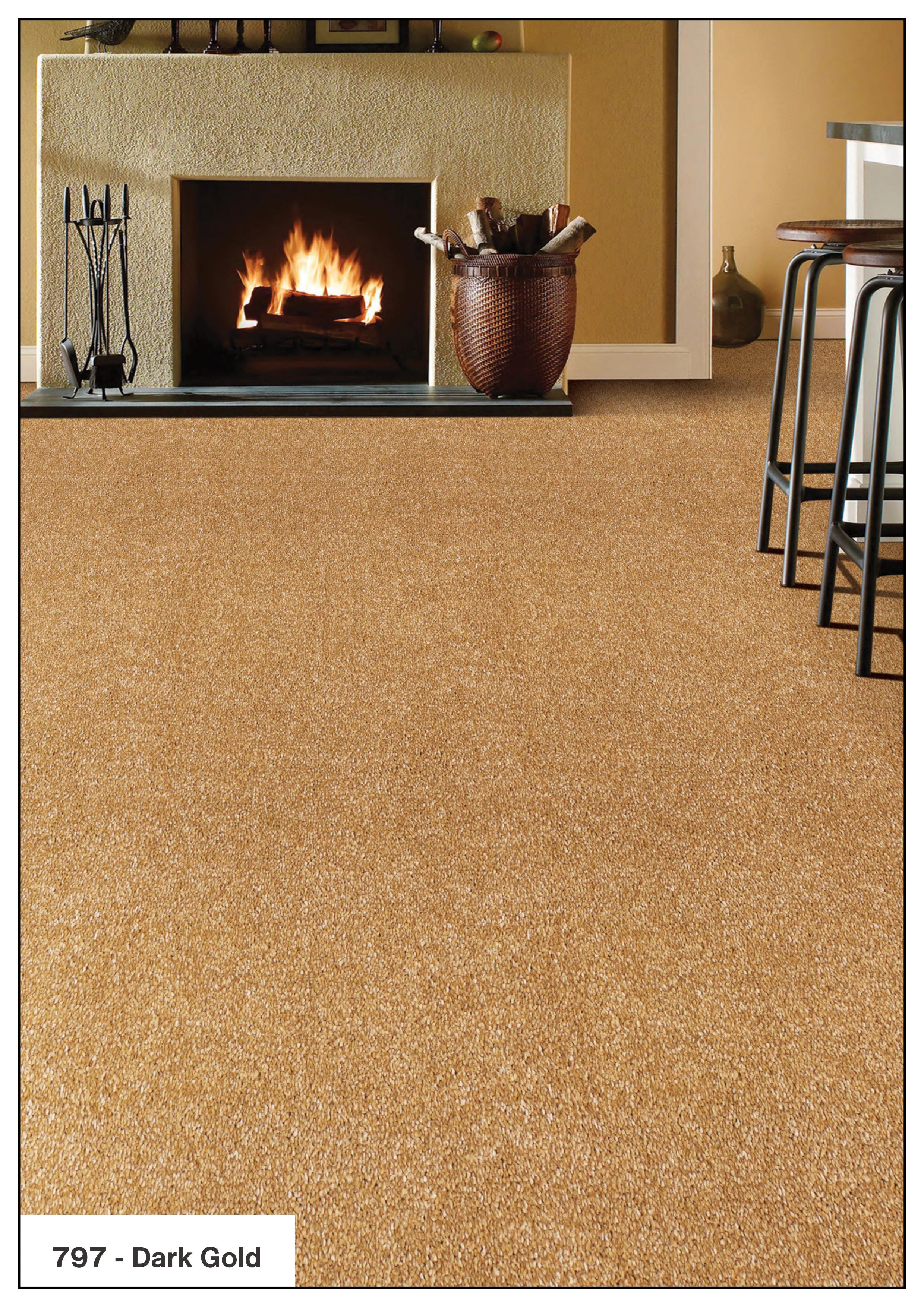 797 Dark Gold Carpet Rolls - High-Quality Flooring Solutions