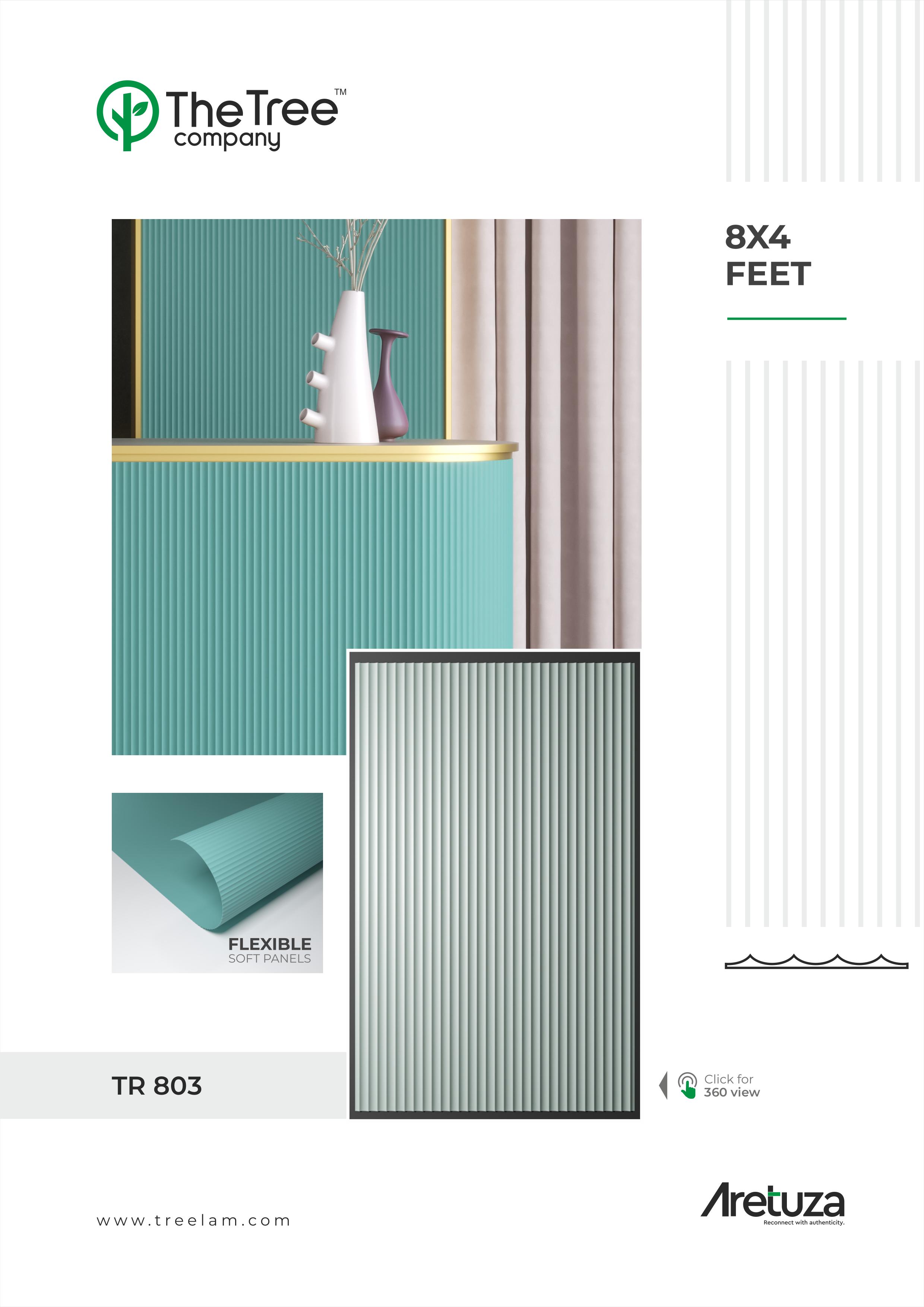 TR 803 Curvature Wall Paneling | Stylish & Durable Panels