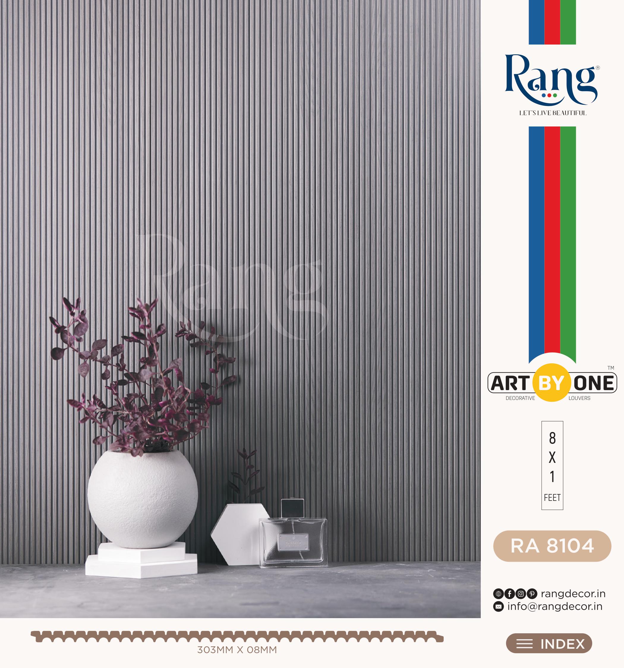 RA 8104 Charcoal Wall Panelling | Stylish and Durable Panels