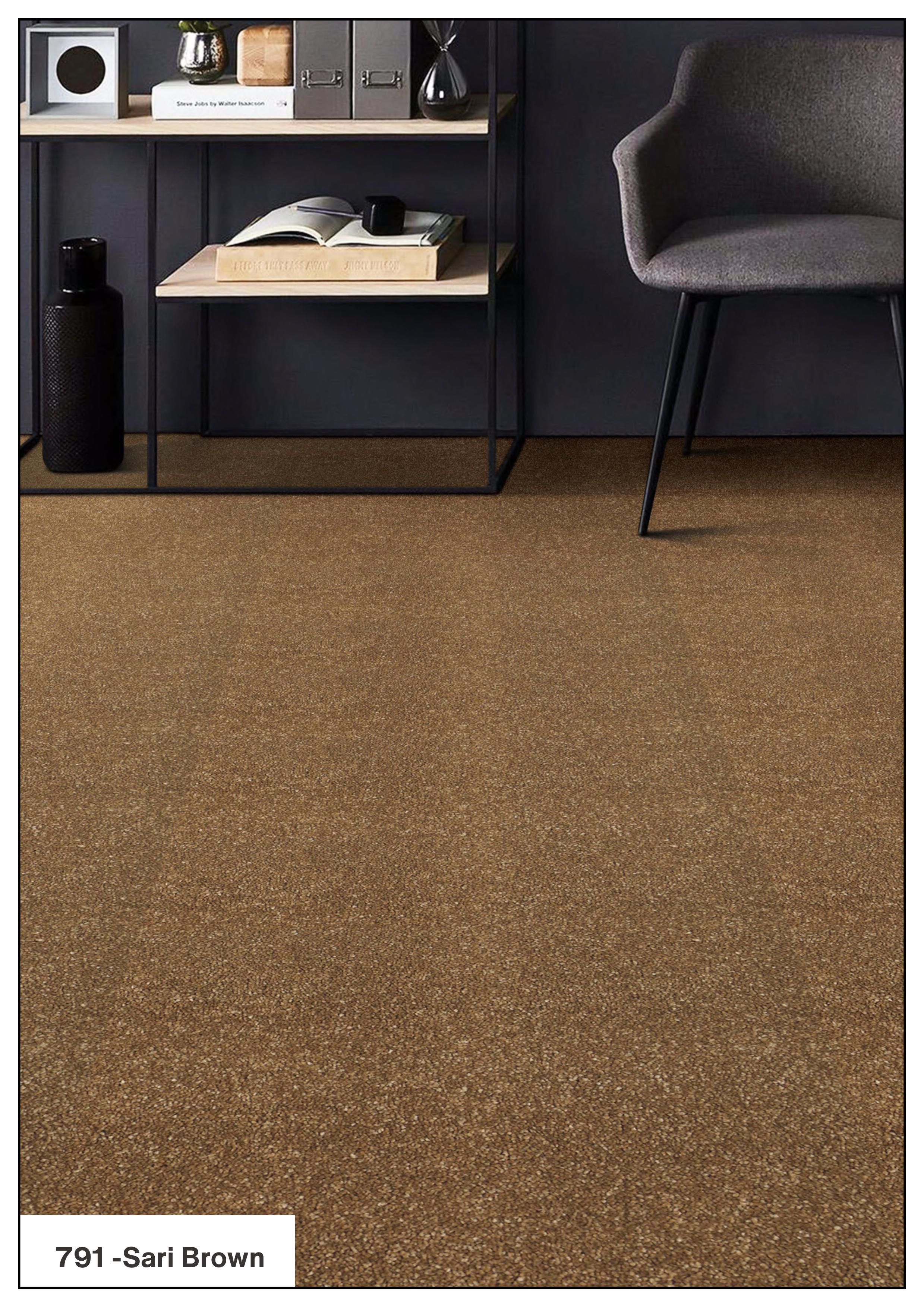 791 Sari Brown Carpet Rolls | Quality Flooring Solutions