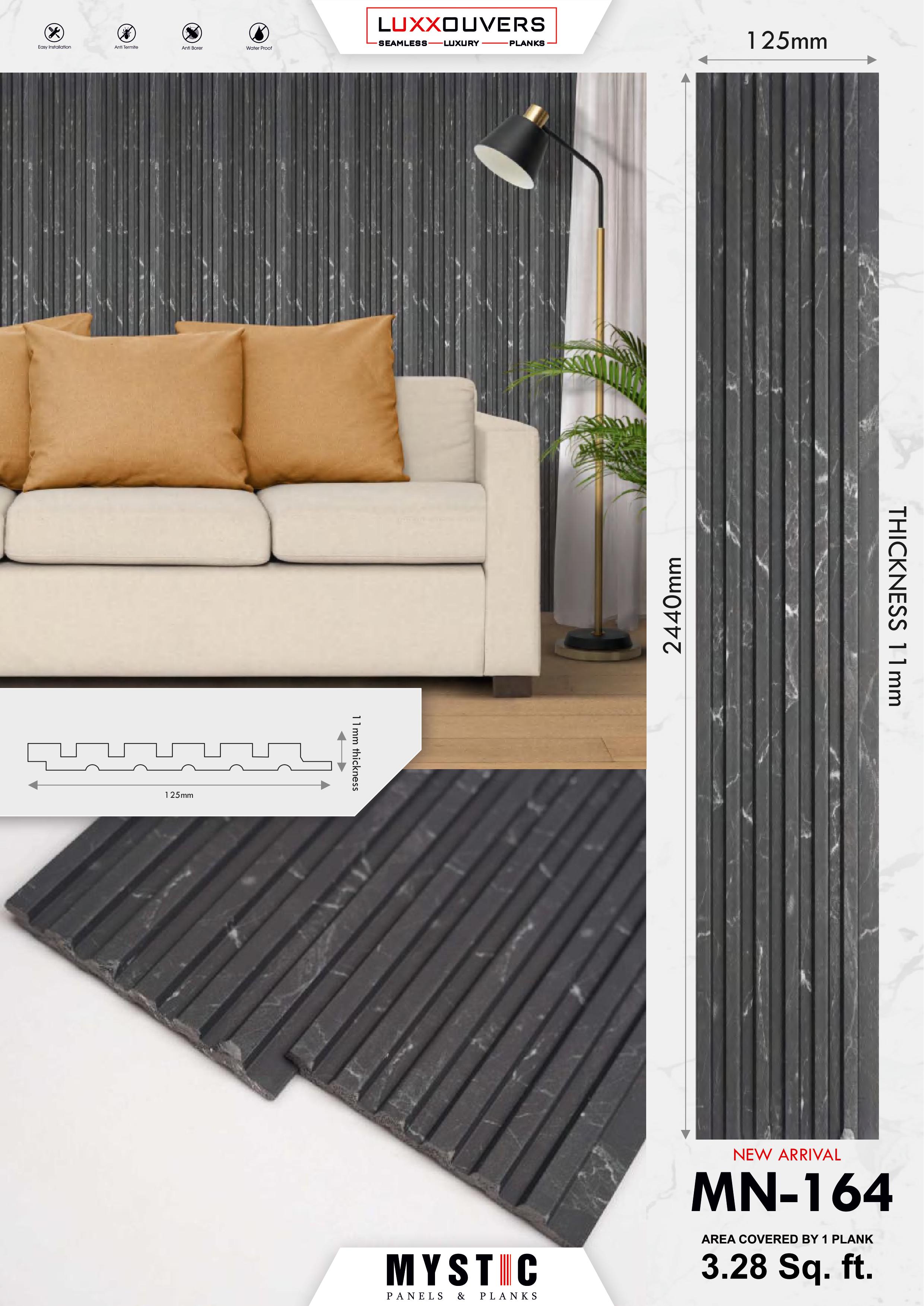 MN-152 Wall Panelling - Tuscany Charcoal