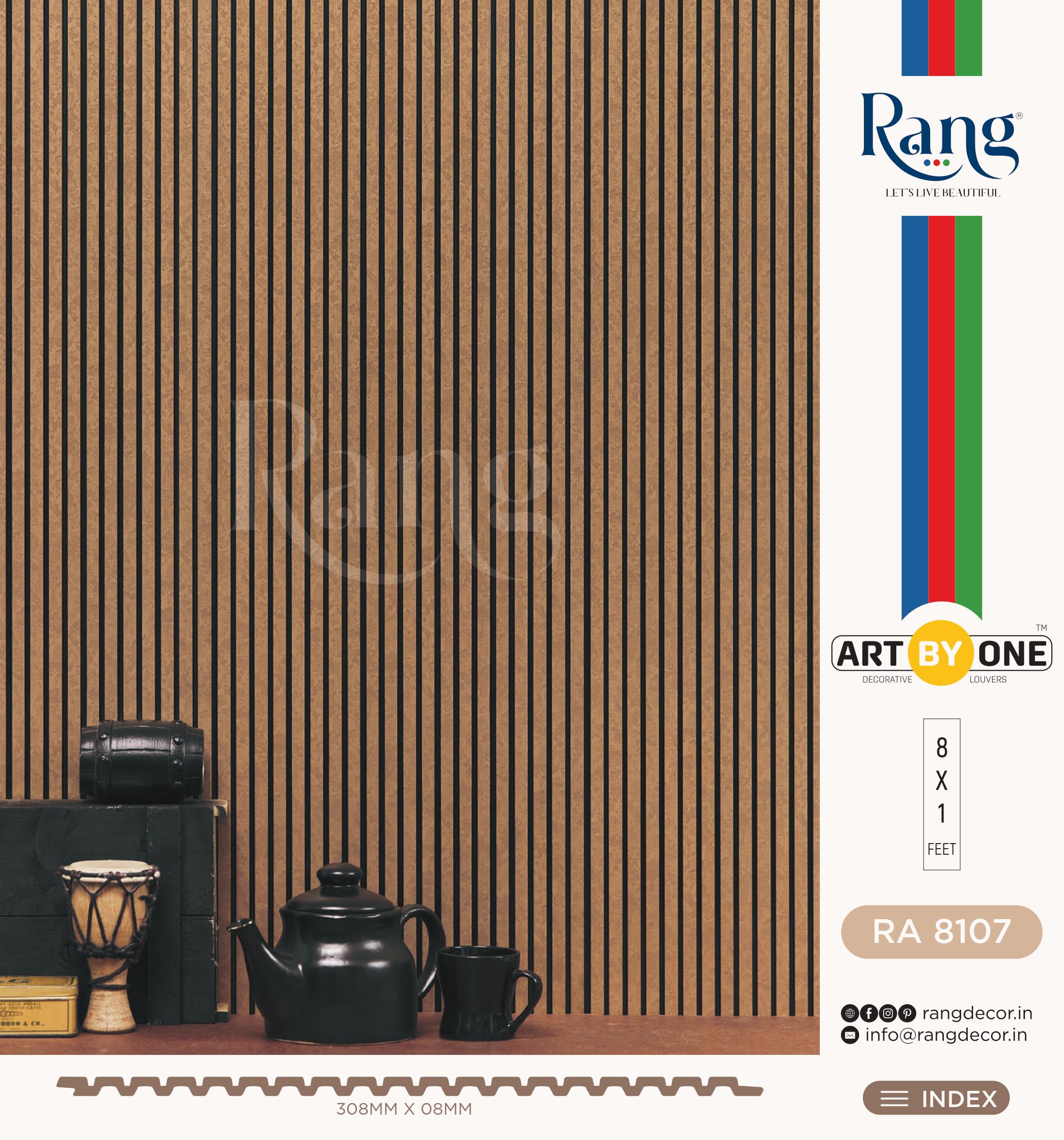 RA 8107 Charcoal Wall Panelling - Stylish and Durable Panels