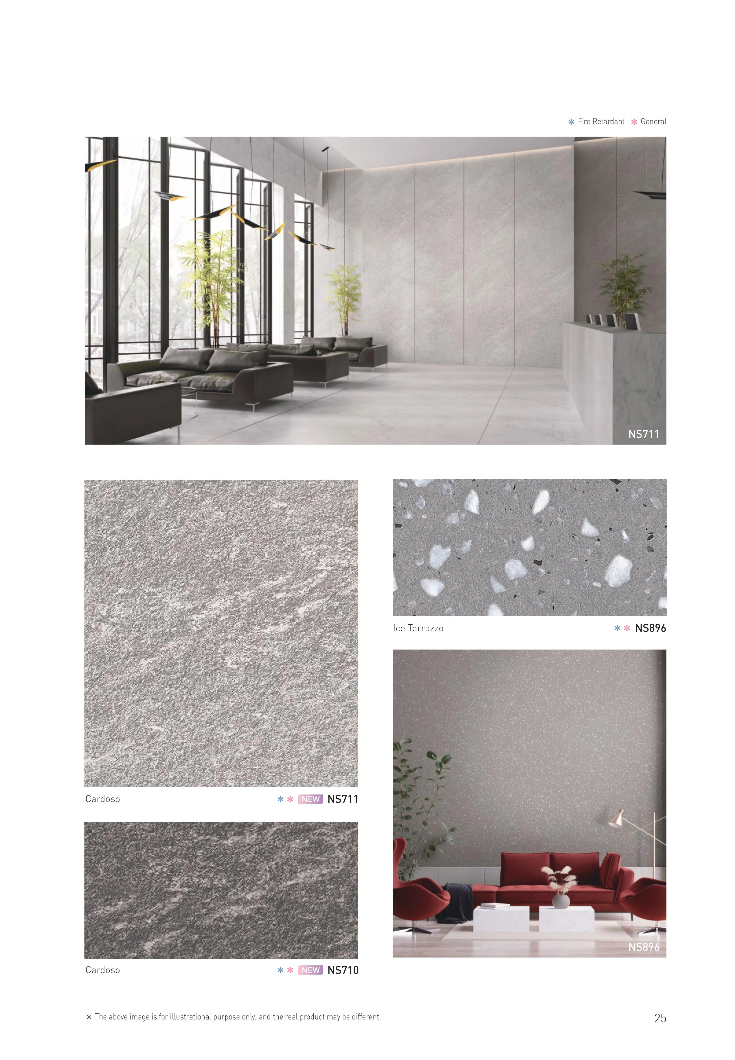 Ice Terrazzo Interior Film | Wall Decor | 60" x 120" Roll