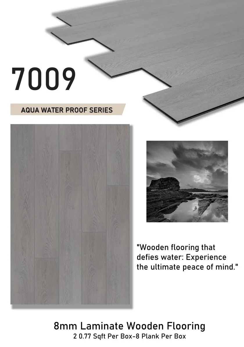 7009 Galgoo Aqua Waterproof Laminate Flooring 8mm