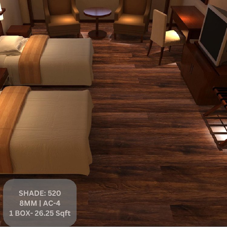 520 Hi Floor 8mm Laminate Wooden Flooring