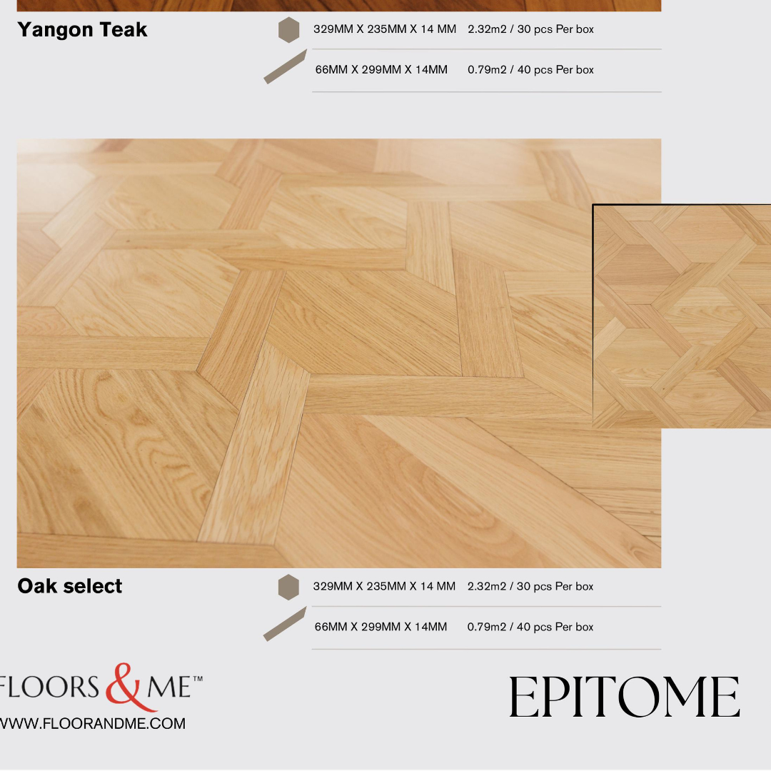 Designer Engineered Oak Select Wooden Flooring