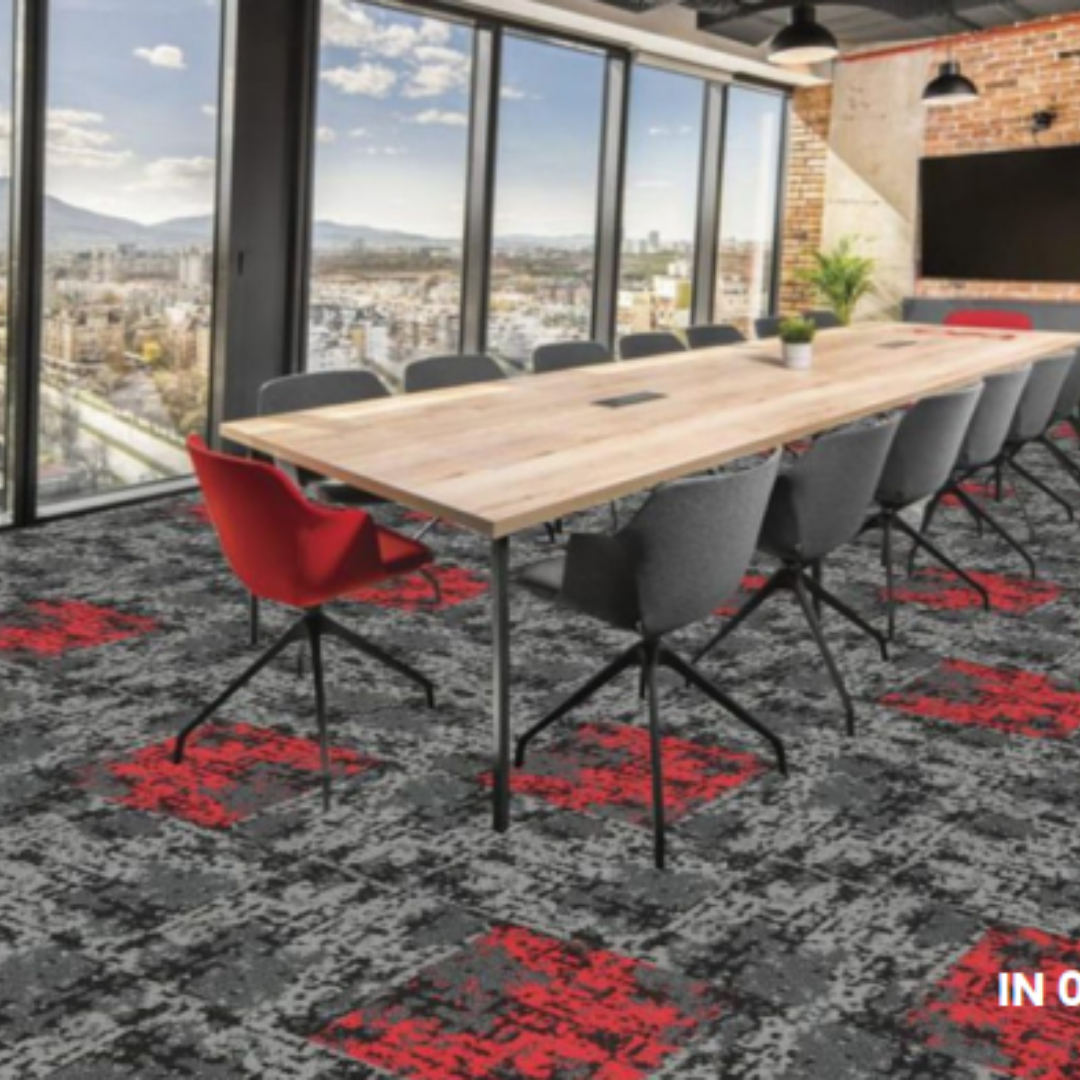 HD Colorpoint Carpet Tile | Camifin PP | PVC Backing | 50cm X 50cm