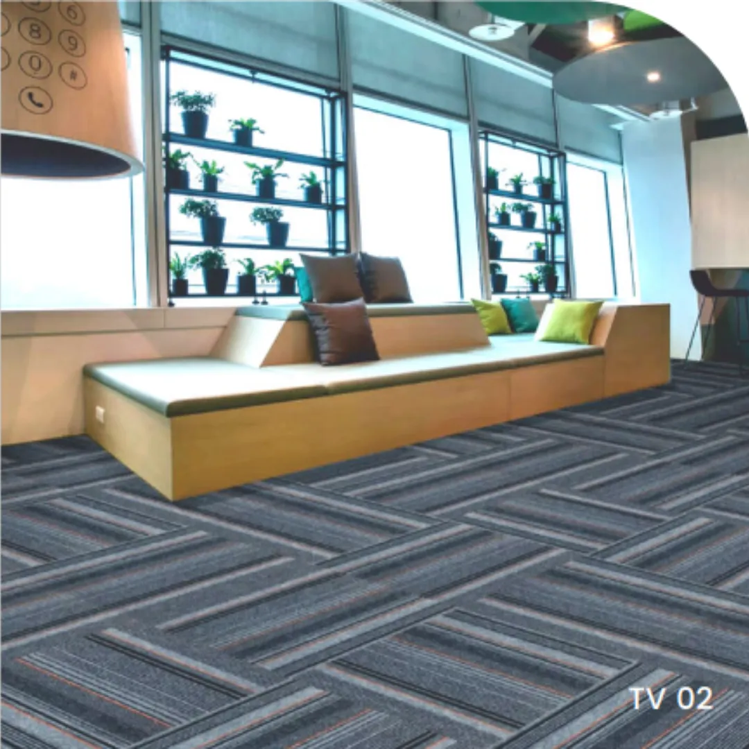Dark Grey Carpet Tile - Level Loop Pile, 50cm x 50cm