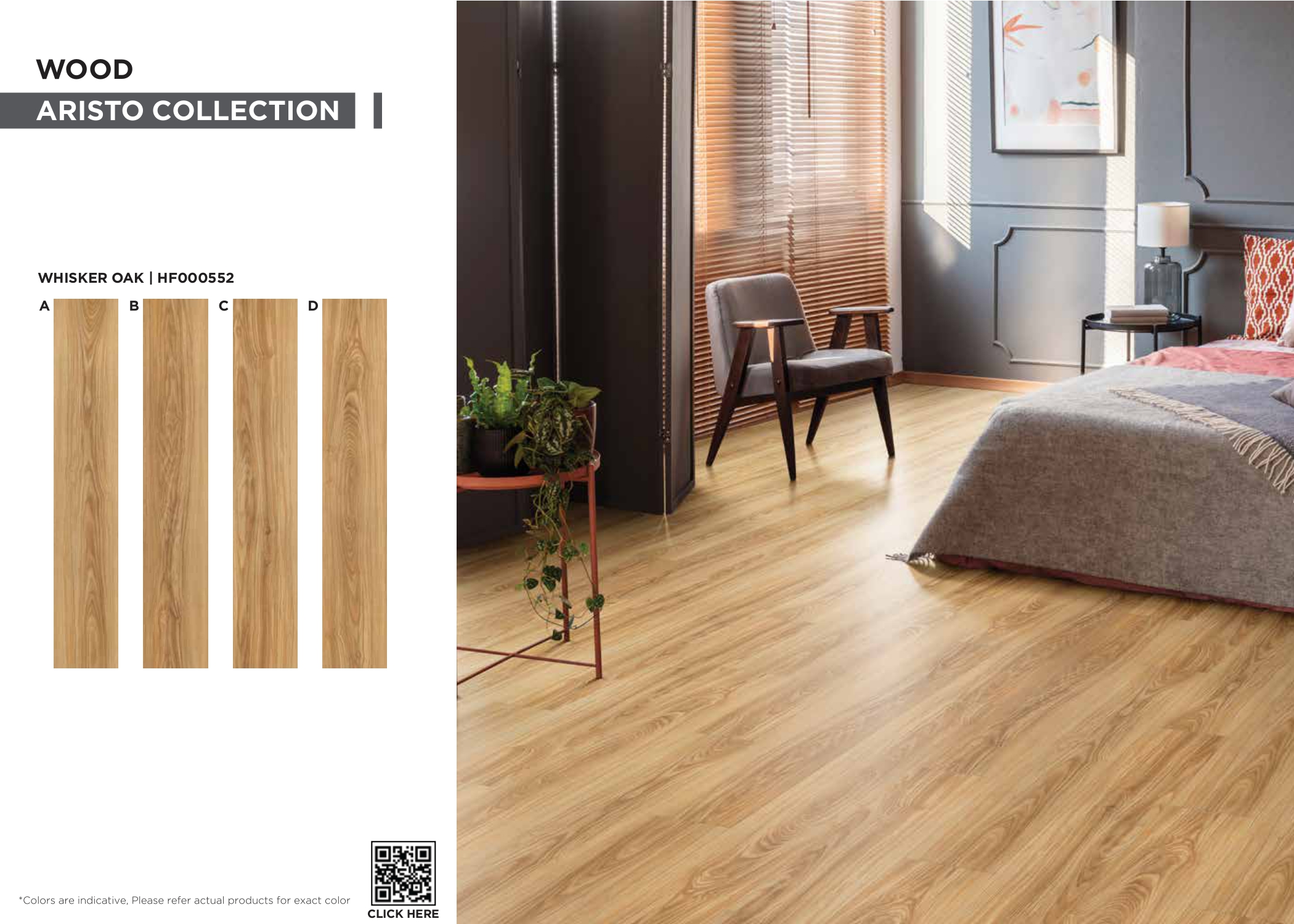 Aristo Whisker Oak SPC Planks PVC Flooring