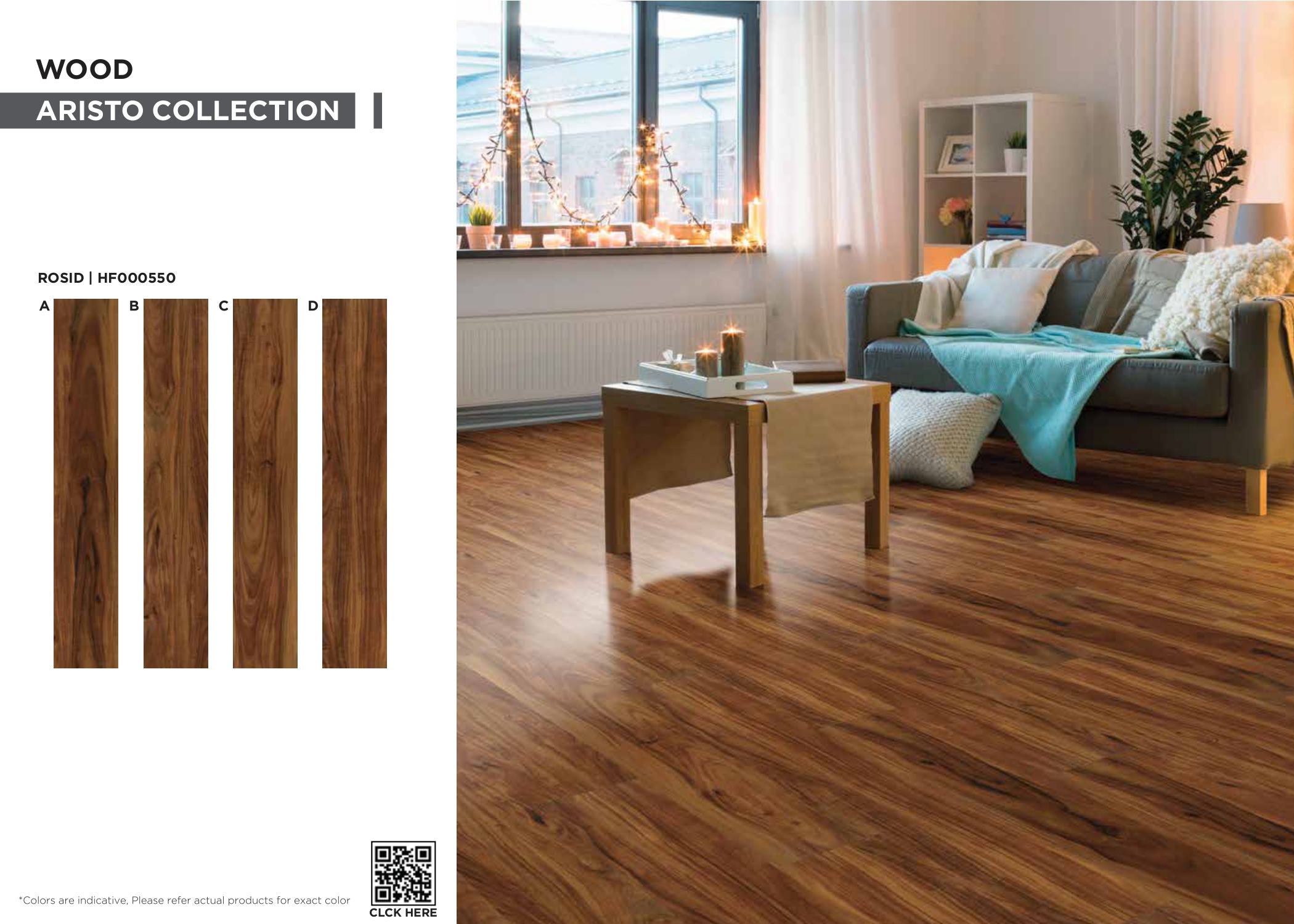 Aristo ROSID SPC Planks PVC Flooring | HF000550