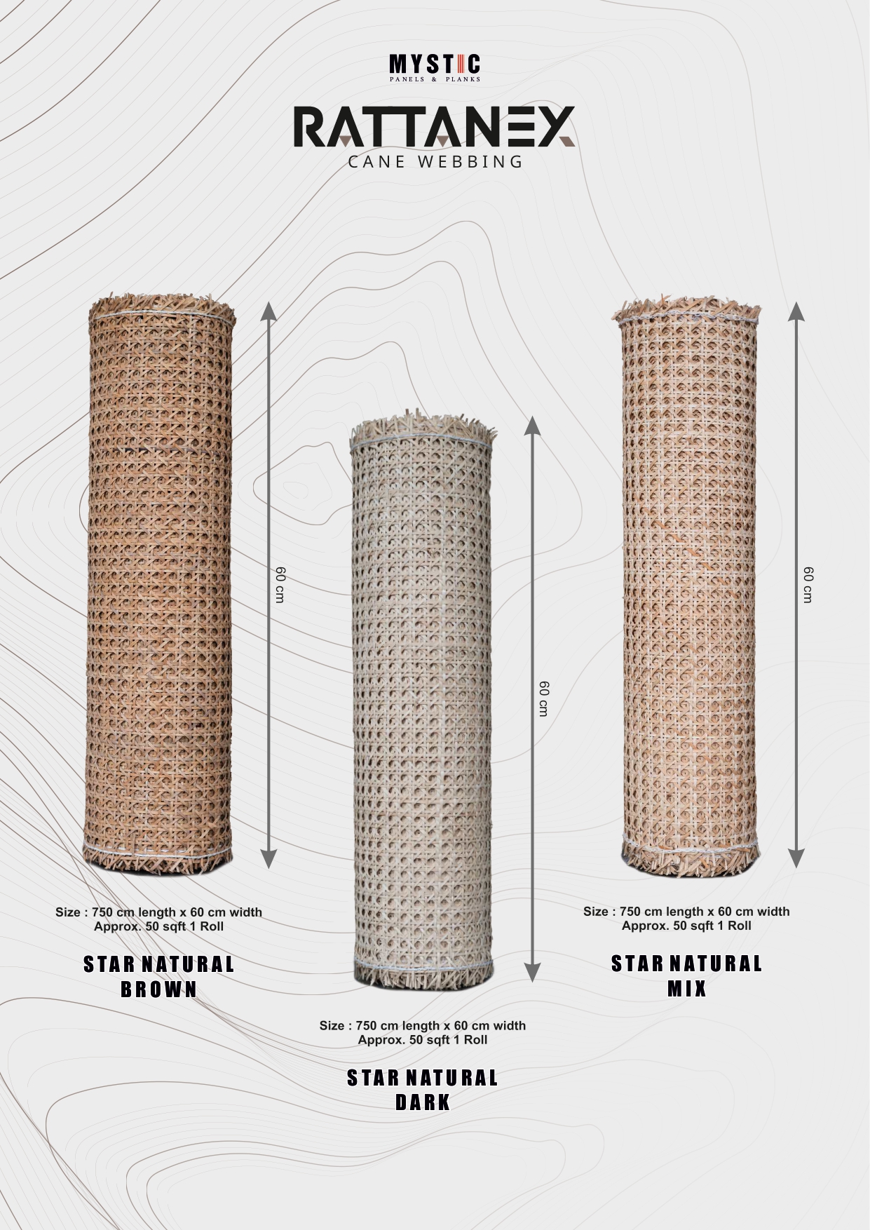 Rattan Cane Wall Paneling - Elegant Décor for Modern Spaces