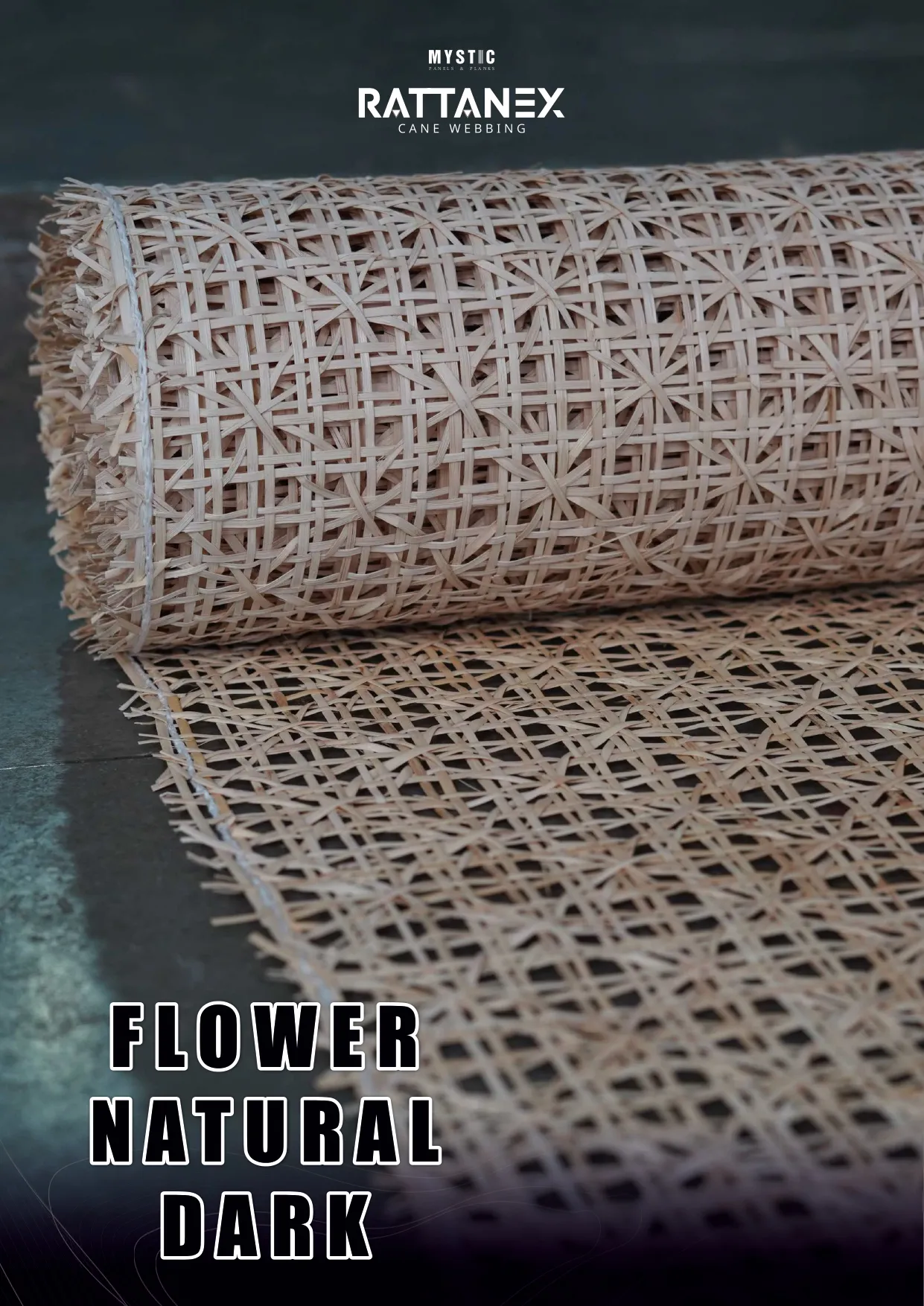 Stylish 12 Rattan Cane Wall Paneling - Enhance Your Space