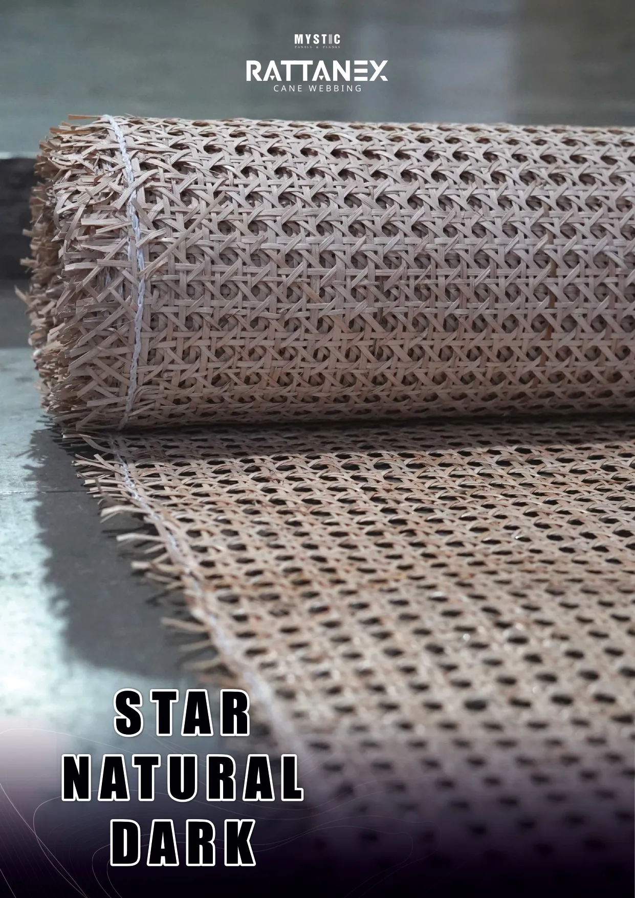 22 Rattan Cane Wall Paneling - Handcrafted Decor for Modern Interiors