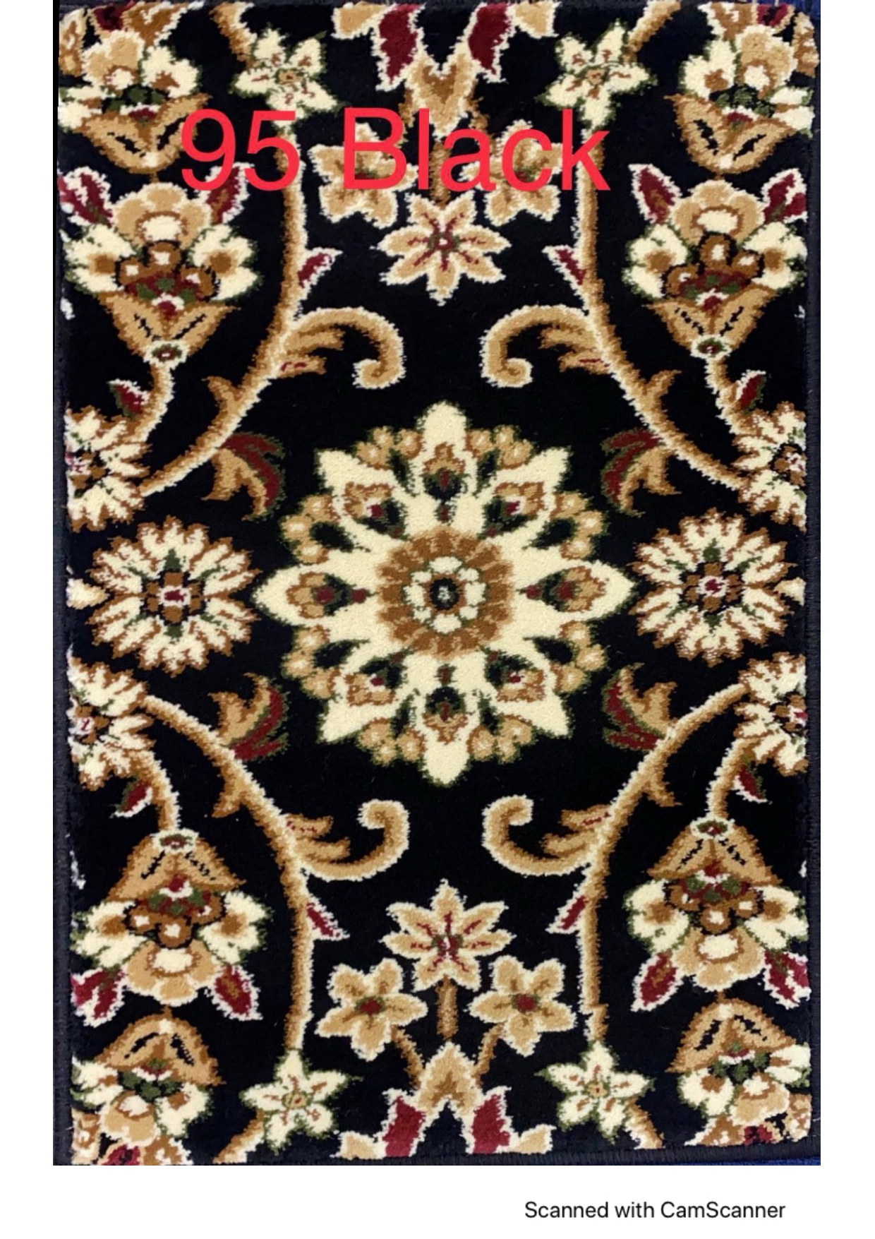 95 Black Splash Heat Set Carpets - Stylish & Durable